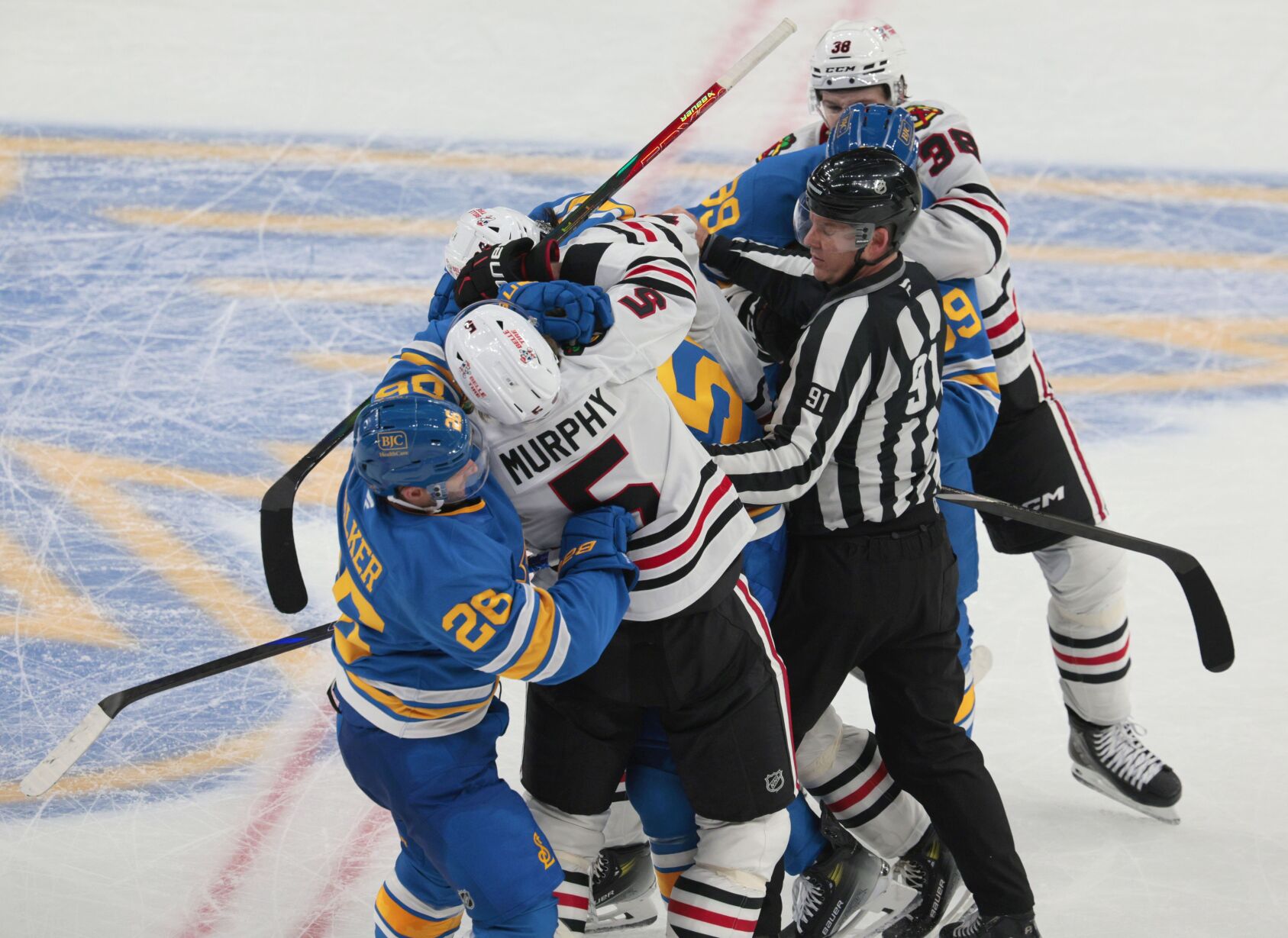 Blues host the Blackhawks in first preseason game